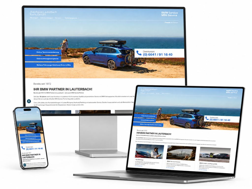Relaunch für ein Autohaus