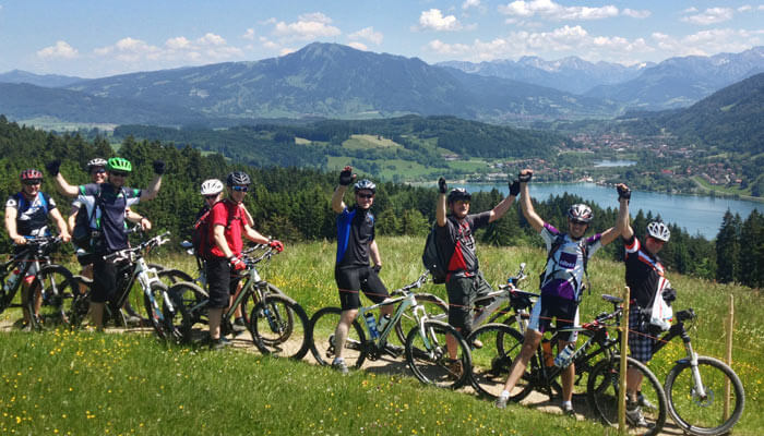 MTB Fahrtechnik Camp im Allgäu