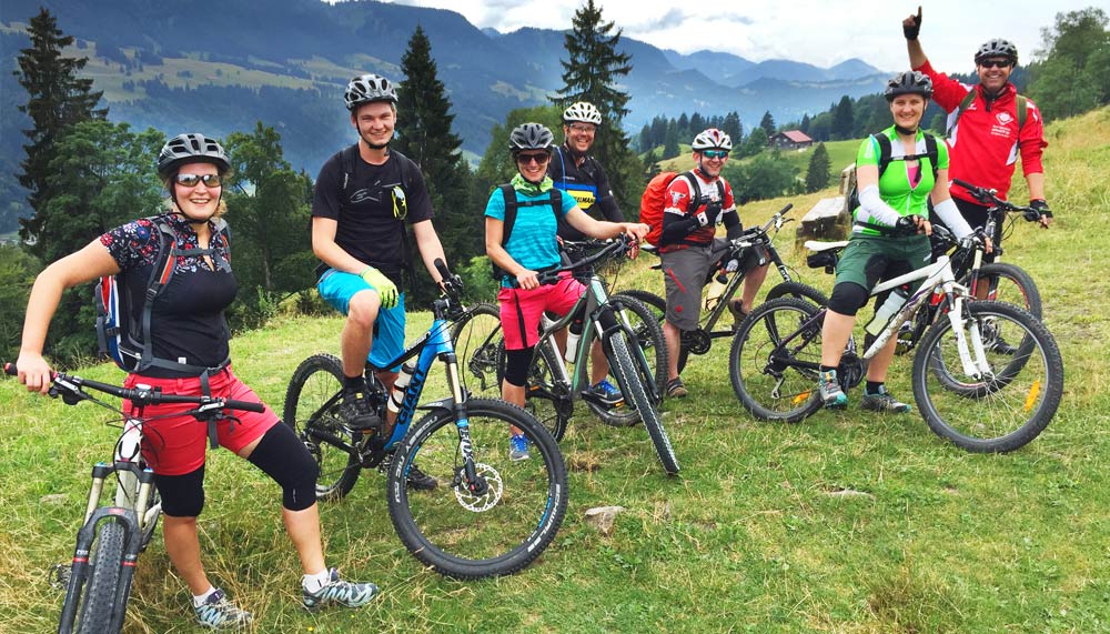 Geführte MTB-Touren für jedes Level Geführte MTB-Touren für jedes Level