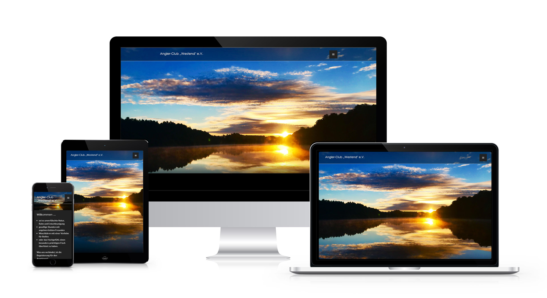 Webprojekt: anglerclub-westend.de – Angler-Club Westend e. V.