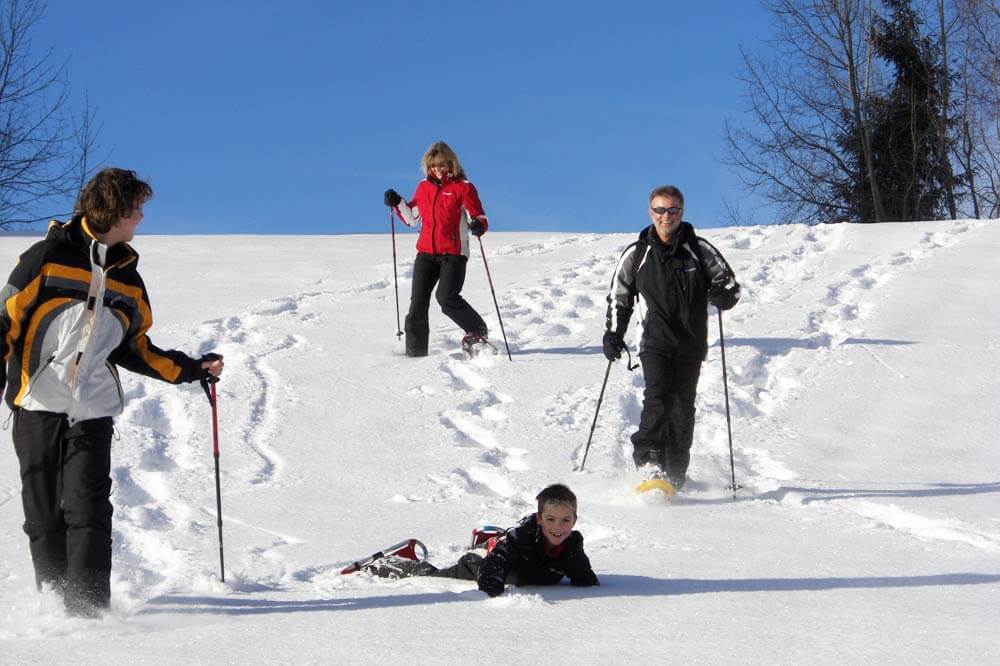 Geführte Schneeschuhtouren für Anfänger