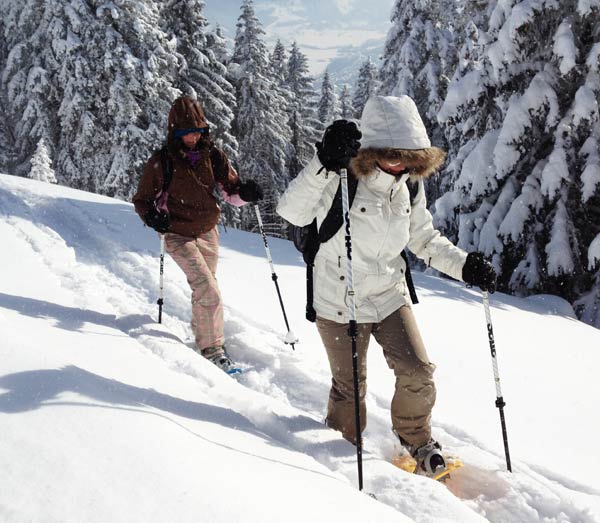 Schneeschuhwandern für Singles